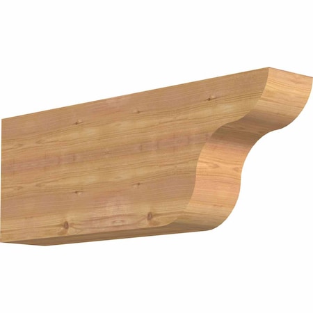 Ekena Millwork Carmel Smooth Rafter Tail, Western Red Cedar, 5 1/2"W x 12"H x 32"L RFT06X12X32CAR00SWR